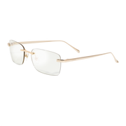 Men's Eyewear Transparent | 9K Gold plated