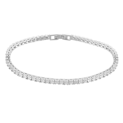 Women's Tennis Bracelet - White Gold