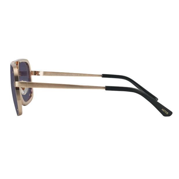 Men's Eyewear Elegance Gold & Black