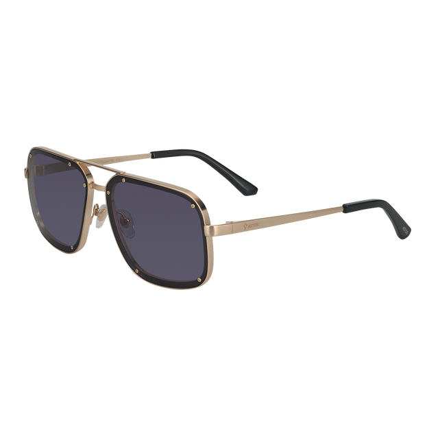 Men's Eyewear Elegance Gold & Black