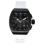 Millionaire 2.0 Black - White Strap