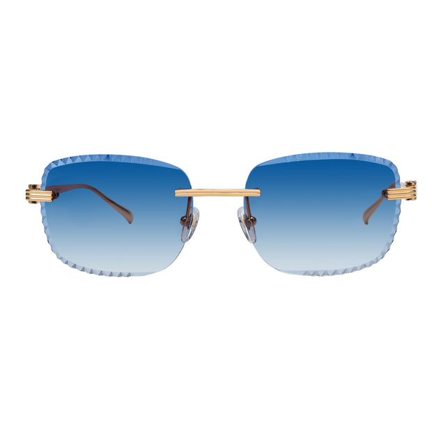 Men's Eyewear Premium Diamond Cut Blue