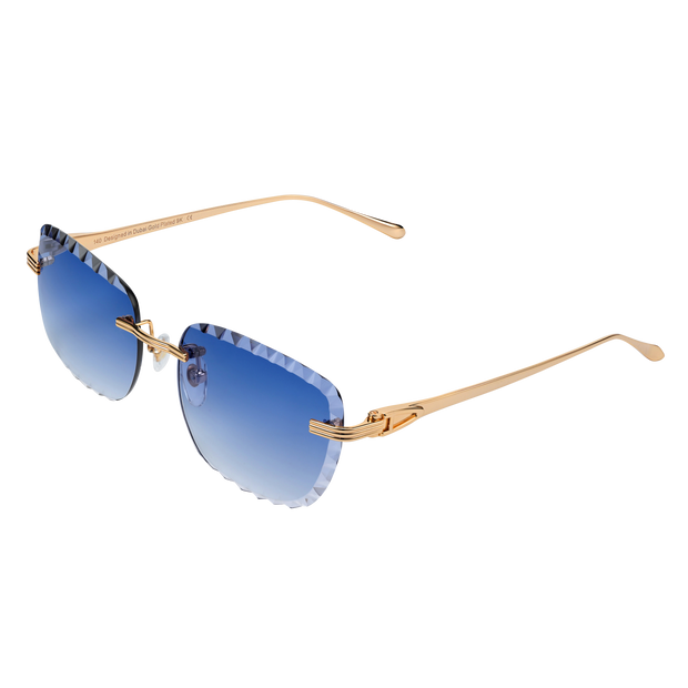 Women's Eyewear Premium Diamond Cut Blue