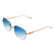 Women's Eyewear Premium Diamond Cut Light Blue