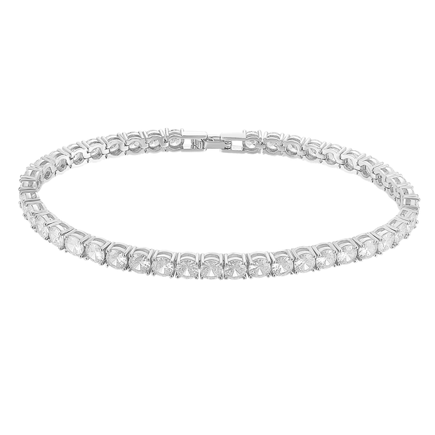 Women's Tennis Bracelet - White Gold