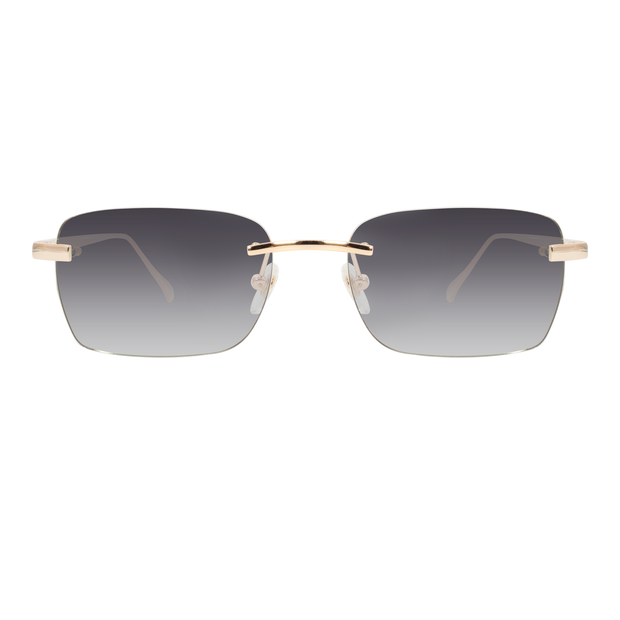 Men's Eyewear Black gradient | 9K Gold plated