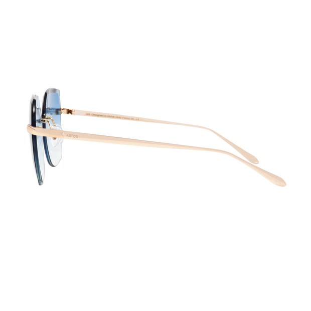 Luxury Angel Diamond Cut Blue