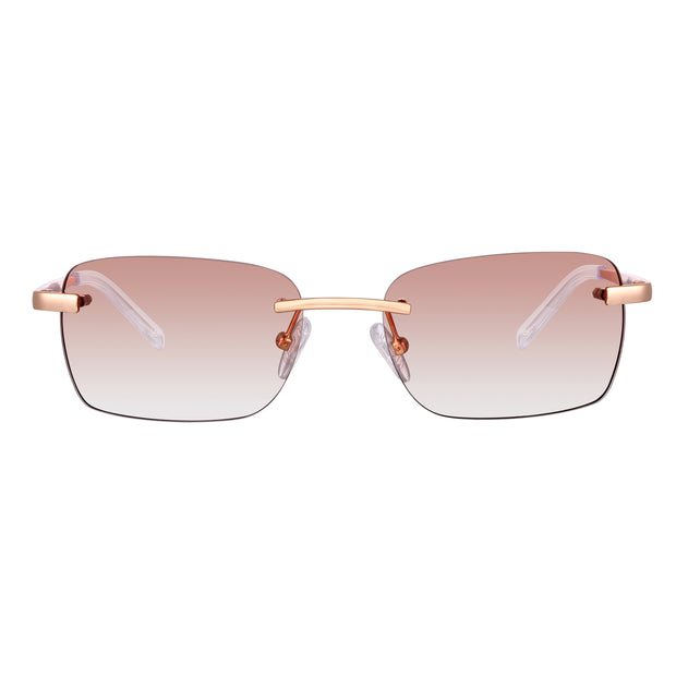 Women's Eyewear Brown | 9K Gold plated