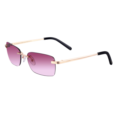 Women's Eyewear Bordeaux Gradient | 9K Gold plated