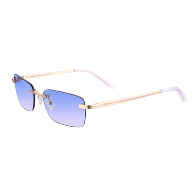 Women's Eyewear Blue gradient | 9K Gold plated