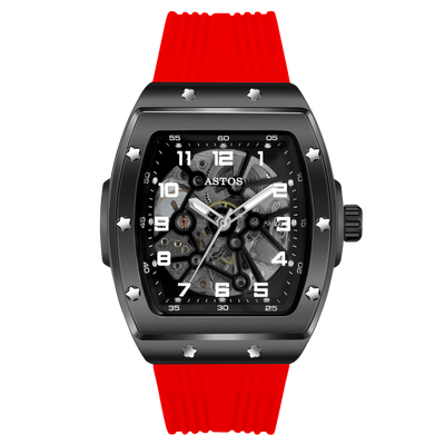 Millionaire Black Red Strap