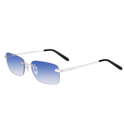 Men's Eyewear Dark Blue | Silver