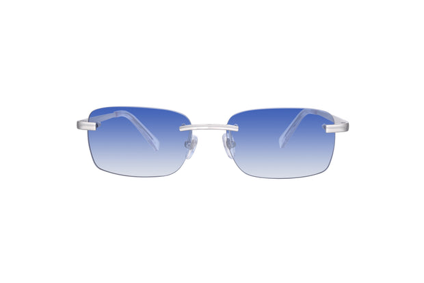 Women's Eyewear Dark Blue | Silver