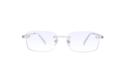 Men's Eyewear Transparant | Silver